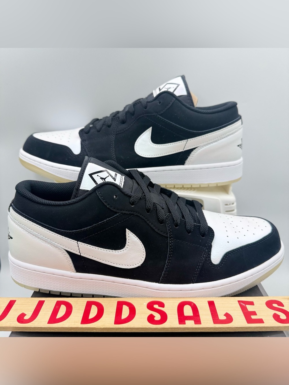 Nike Air Jordan 1 Low SE Diamond Shorts Black White DH6931-001 Men’s Sz 13 NIB